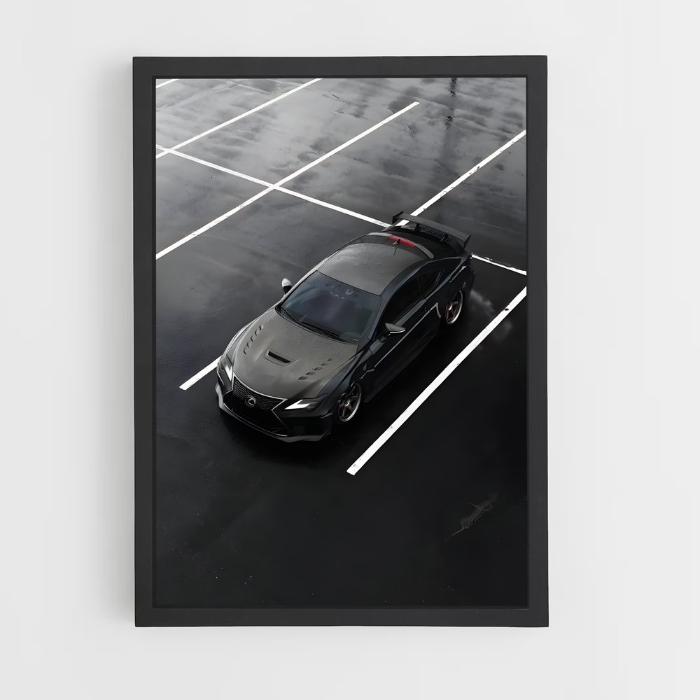 Poster track edition – affiche Lexus (vue 2)